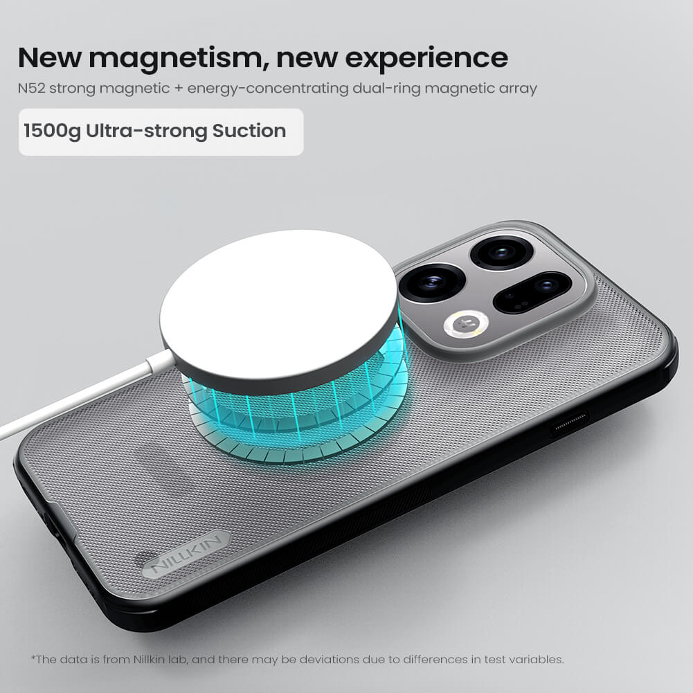 Чехол-крышка NILLKIN для Oppo Find X9 (серия Frosted shield Pro Magnetic case Clear)